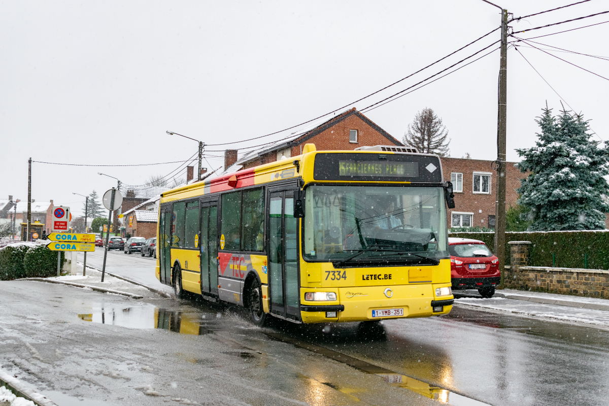 Charleroi, Irisbus Agora S No. 7334