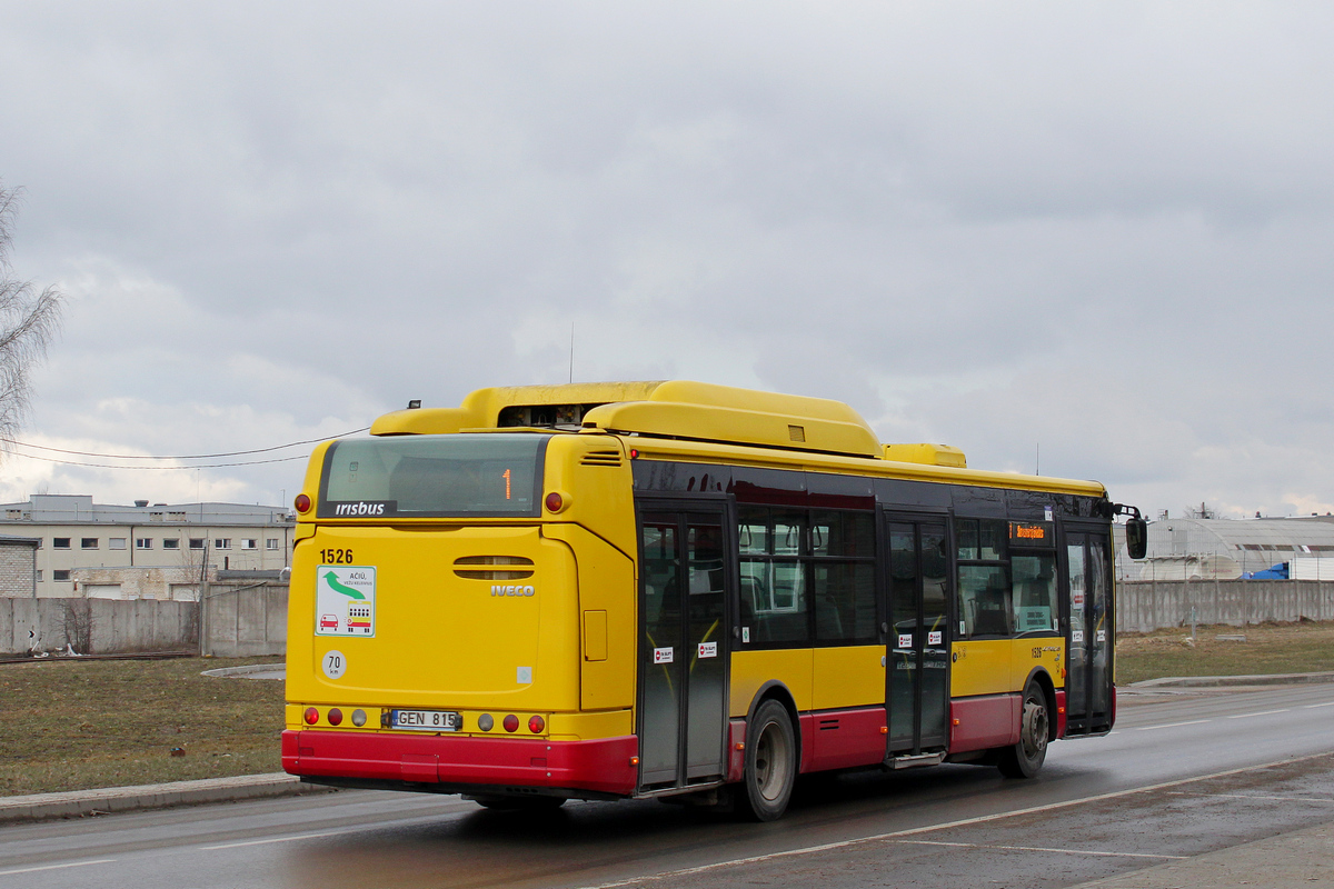 Šiauliai, Irisbus Citelis 12M CNG №: 1526