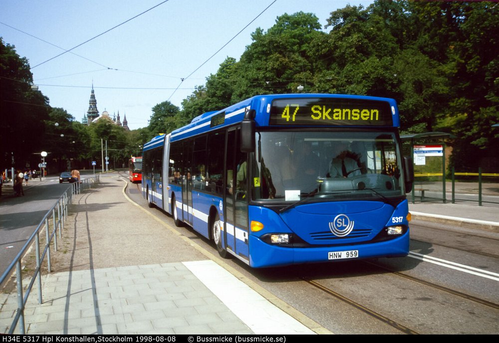 Stockholm, Scania OmniCity CN94UA 6X2/2EB # 5317