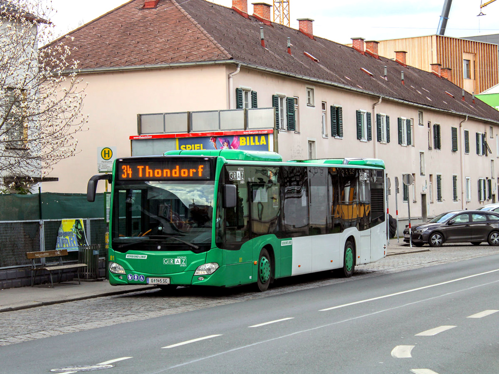 Graz, Mercedes-Benz Citaro C2 # 81