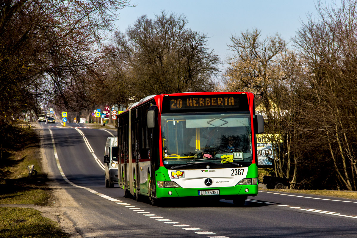 Lublin, Mercedes-Benz O530 Citaro Facelift G nr. 2367
