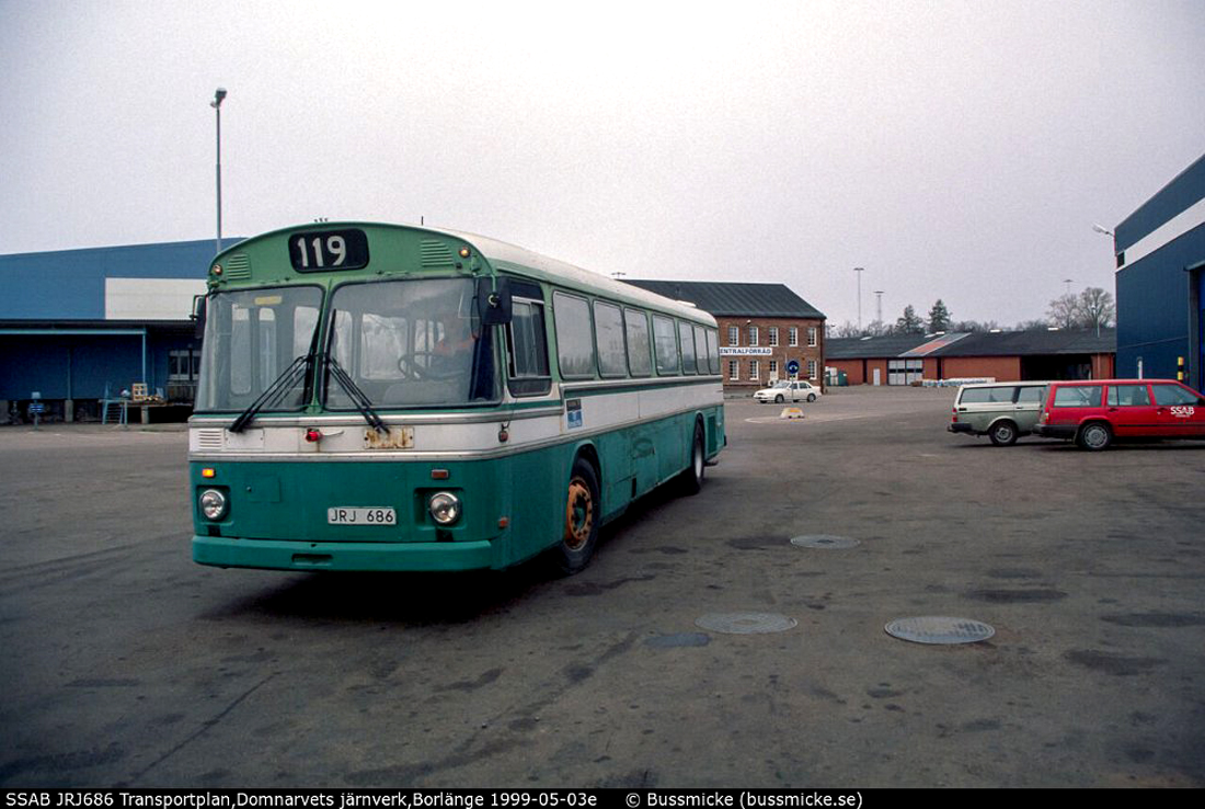 Borlänge, Scania CR111M-59 № JRJ 686