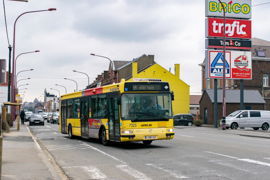 Charleroi, Irisbus Agora S č. 7325
