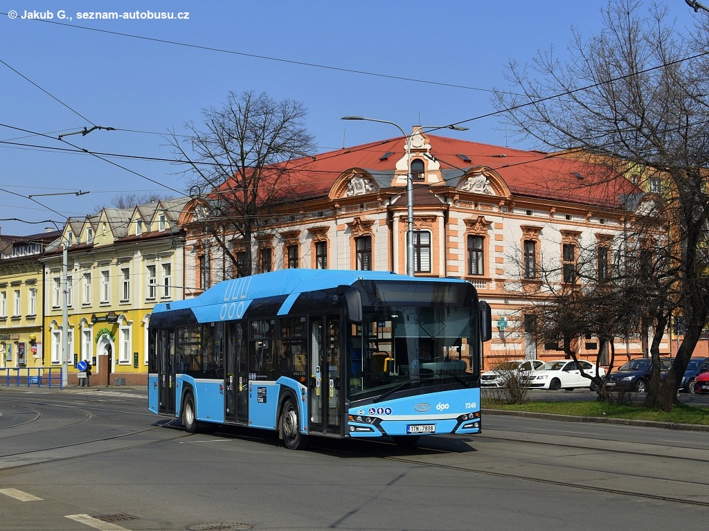 Ostrava, Solaris Urbino III 12 CNG № 7160
