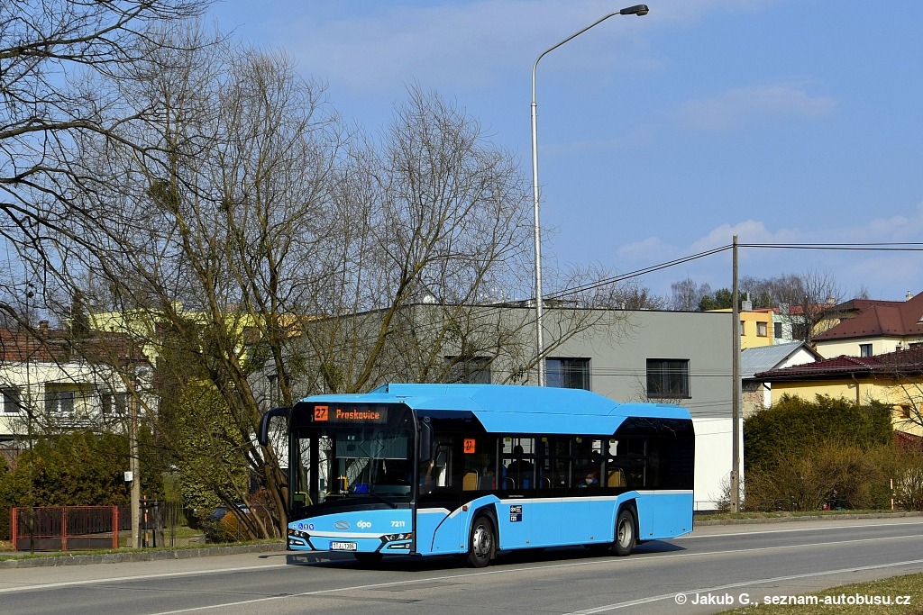 Ostrava, Solaris Urbino IV 12 CNG # 7211