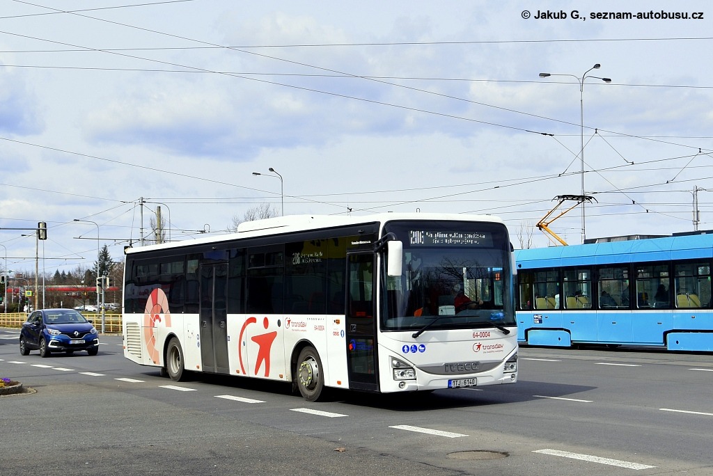 Ostrava, IVECO Crossway LE Line 12M č. 64-0004