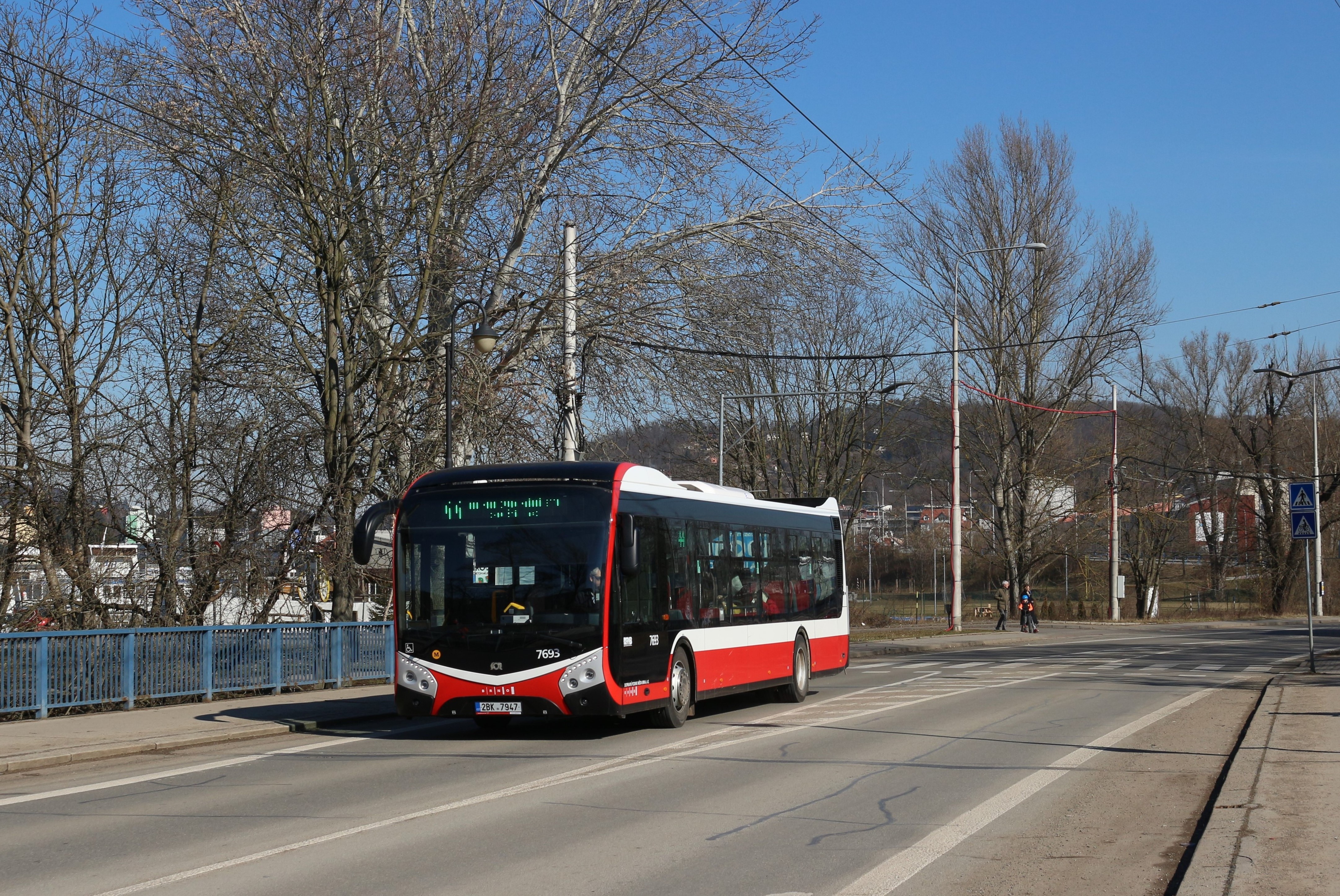 Brno, SOR NS 12 № 7693