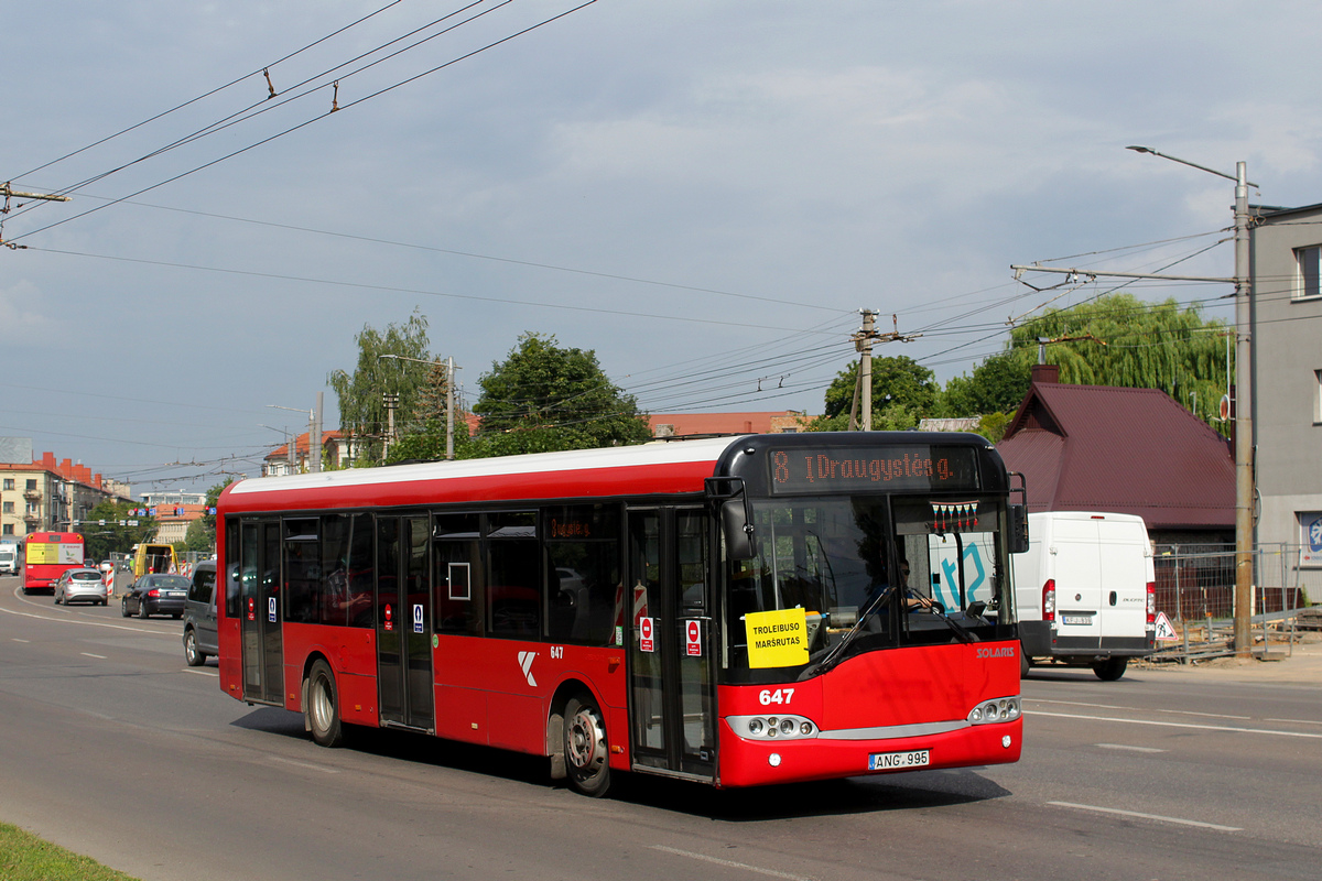 Kaunas, Solaris Urbino II 12 # 647