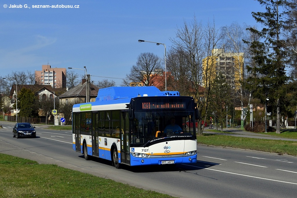 Ostrava, Solaris Urbino III 12 CNG č. 7127