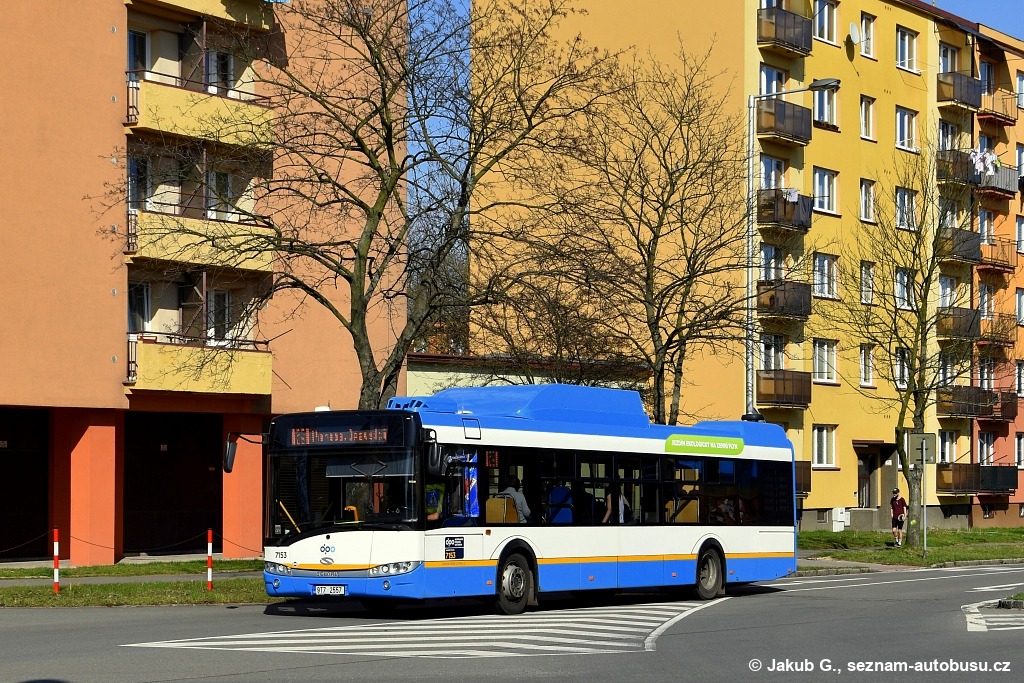 Ostrava, Solaris Urbino III 12 CNG No. 7153