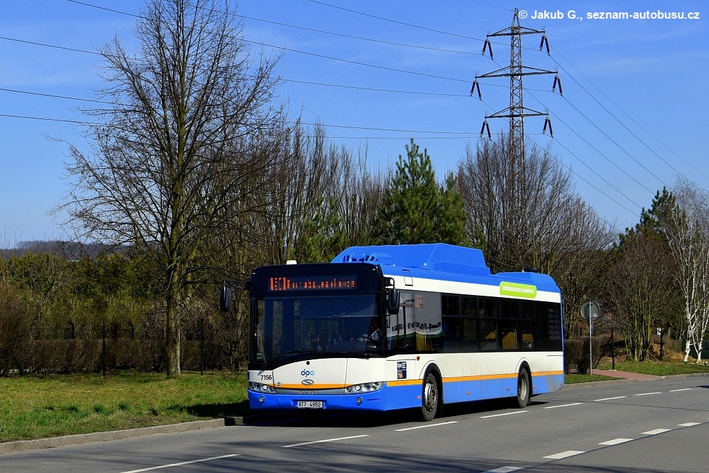 Ostrava, Solaris Urbino III 12 CNG č. 7156