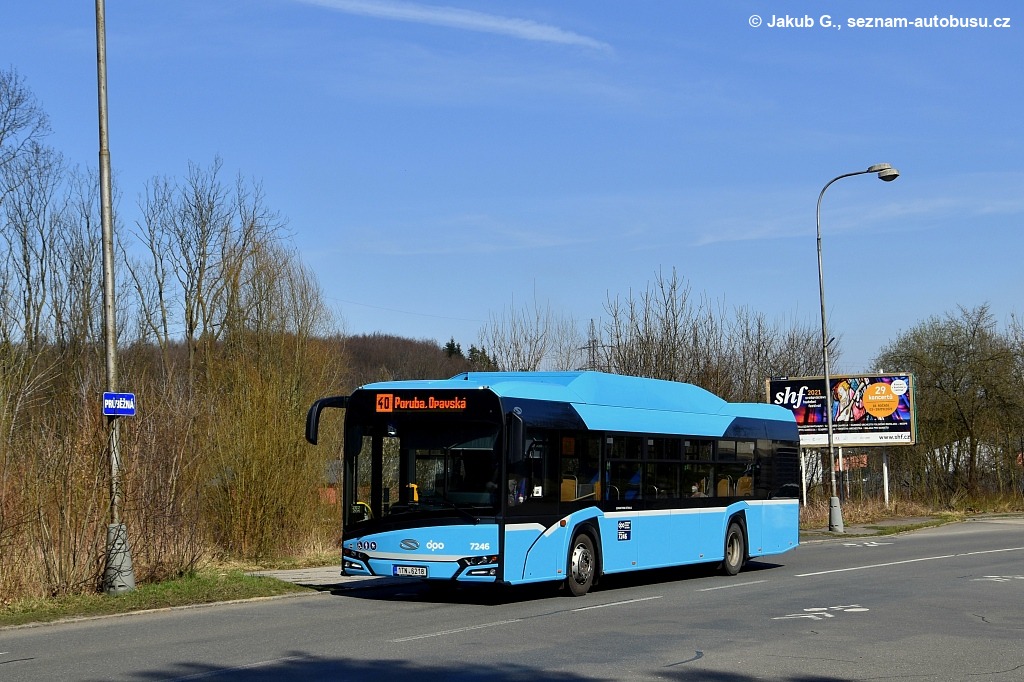 Ostrava, Solaris Urbino IV 12 CNG # 7246