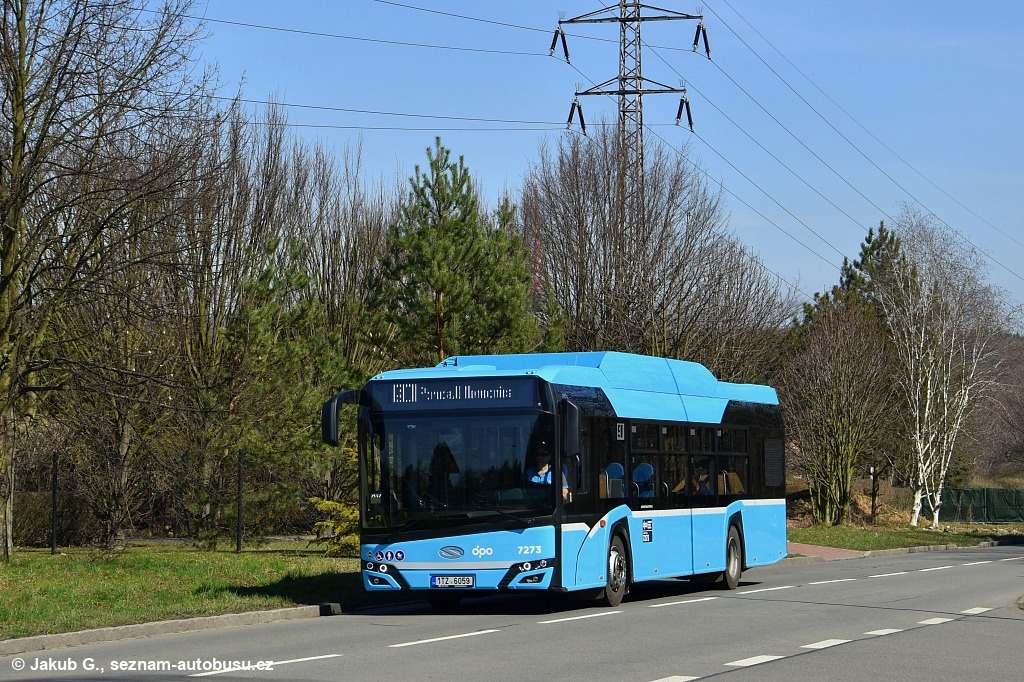 Ostrava, Solaris Urbino IV 12 CNG # 7273