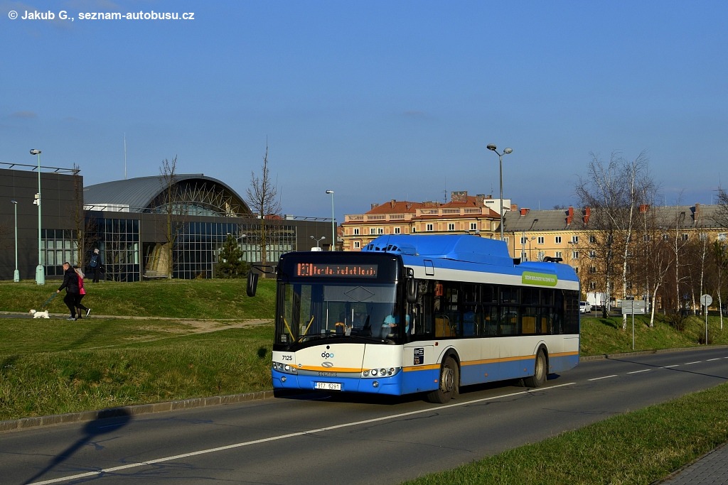 Ostrava, Solaris Urbino III 12 CNG nr. 7125