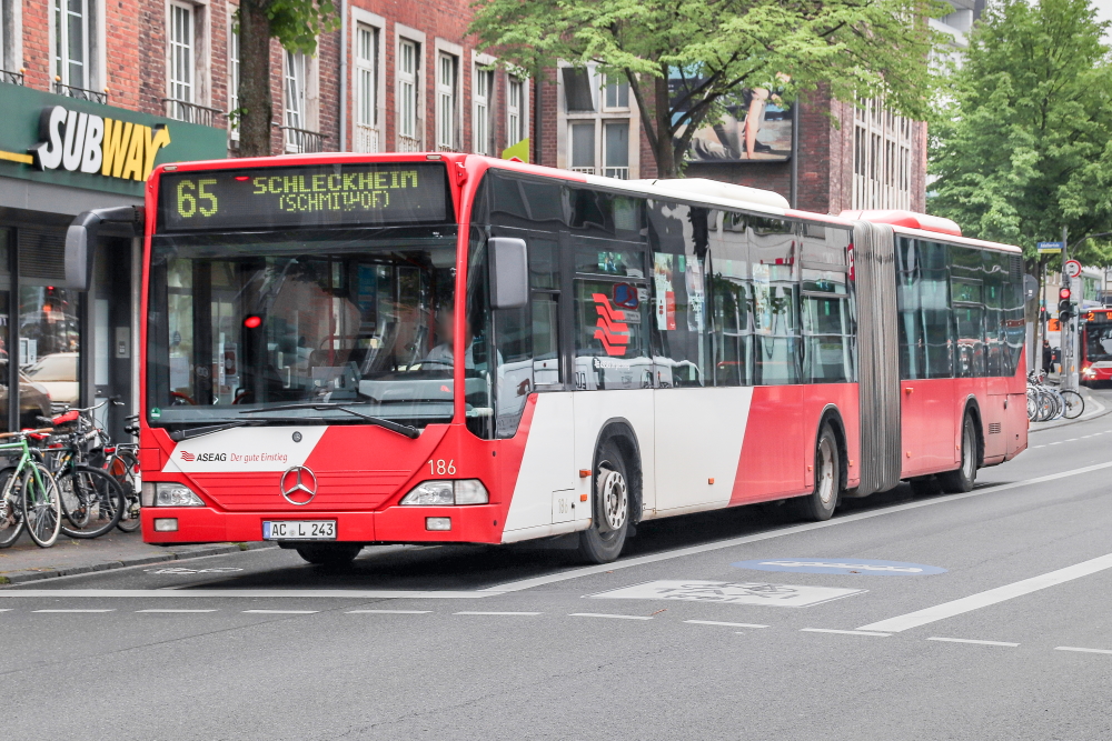 Aachen, Mercedes-Benz O530 Citaro G No. 186