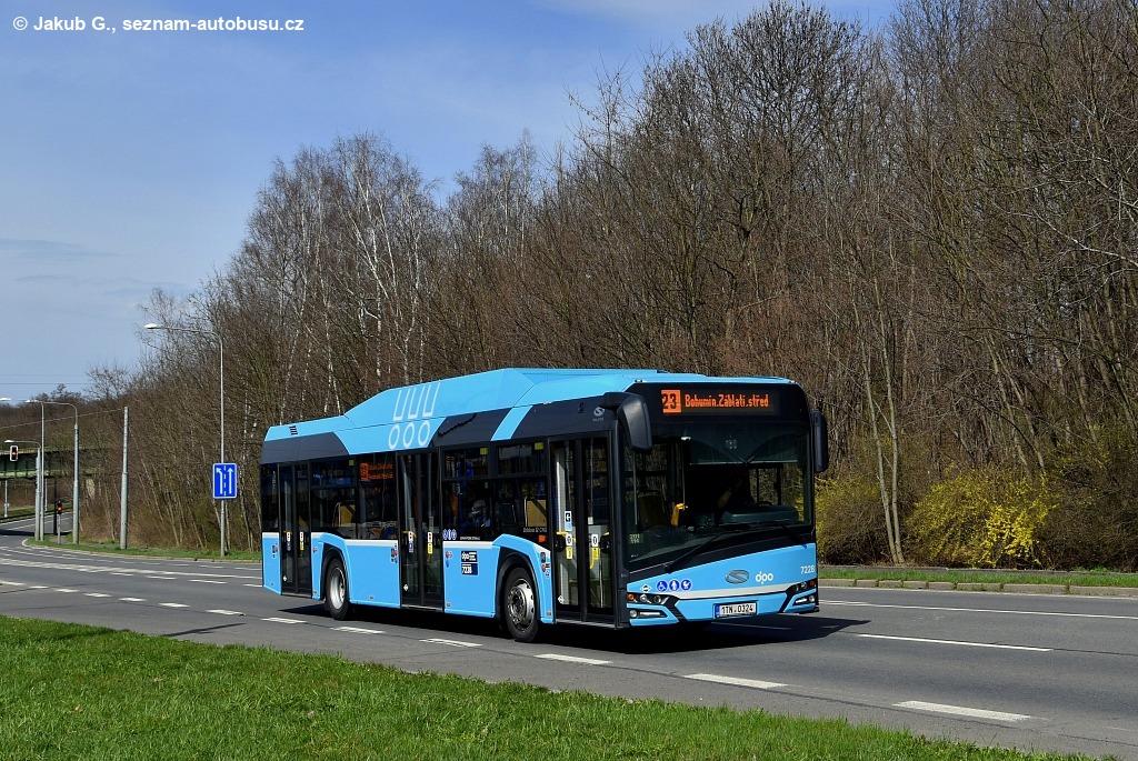 Ostrava, Solaris Urbino IV 12 CNG # 7228