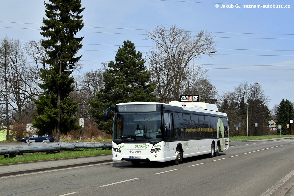Карвина, Scania Citywide LE CNG № 42-0004