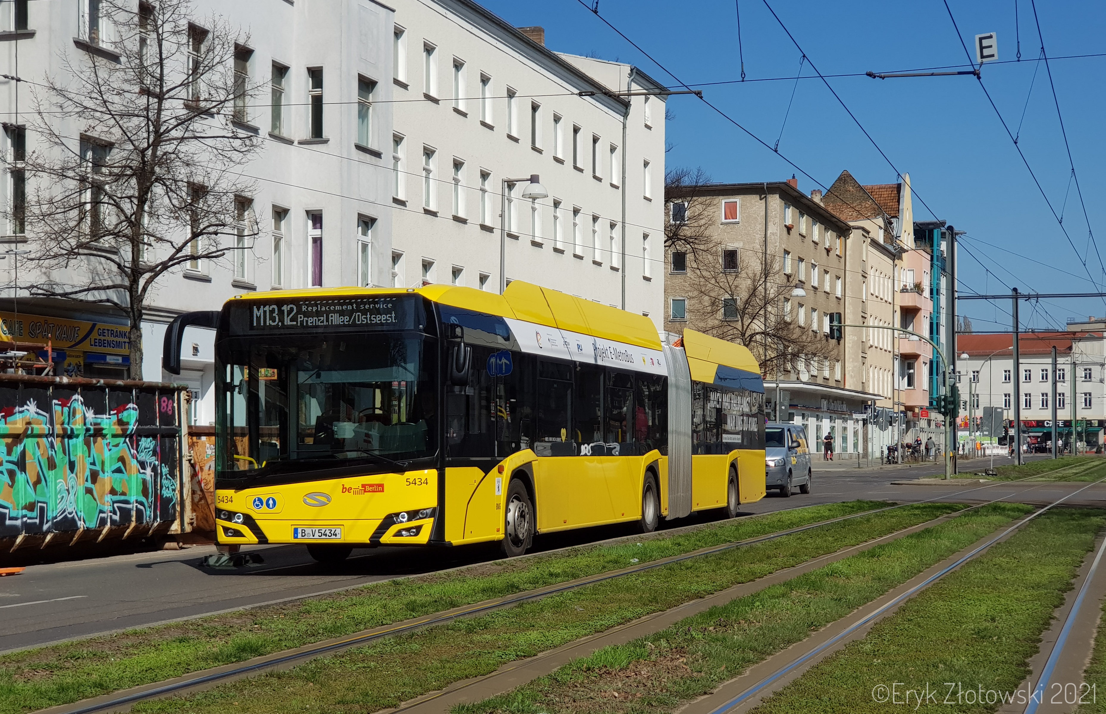 Berlin, Solaris Urbino IV 18 electric # 5434