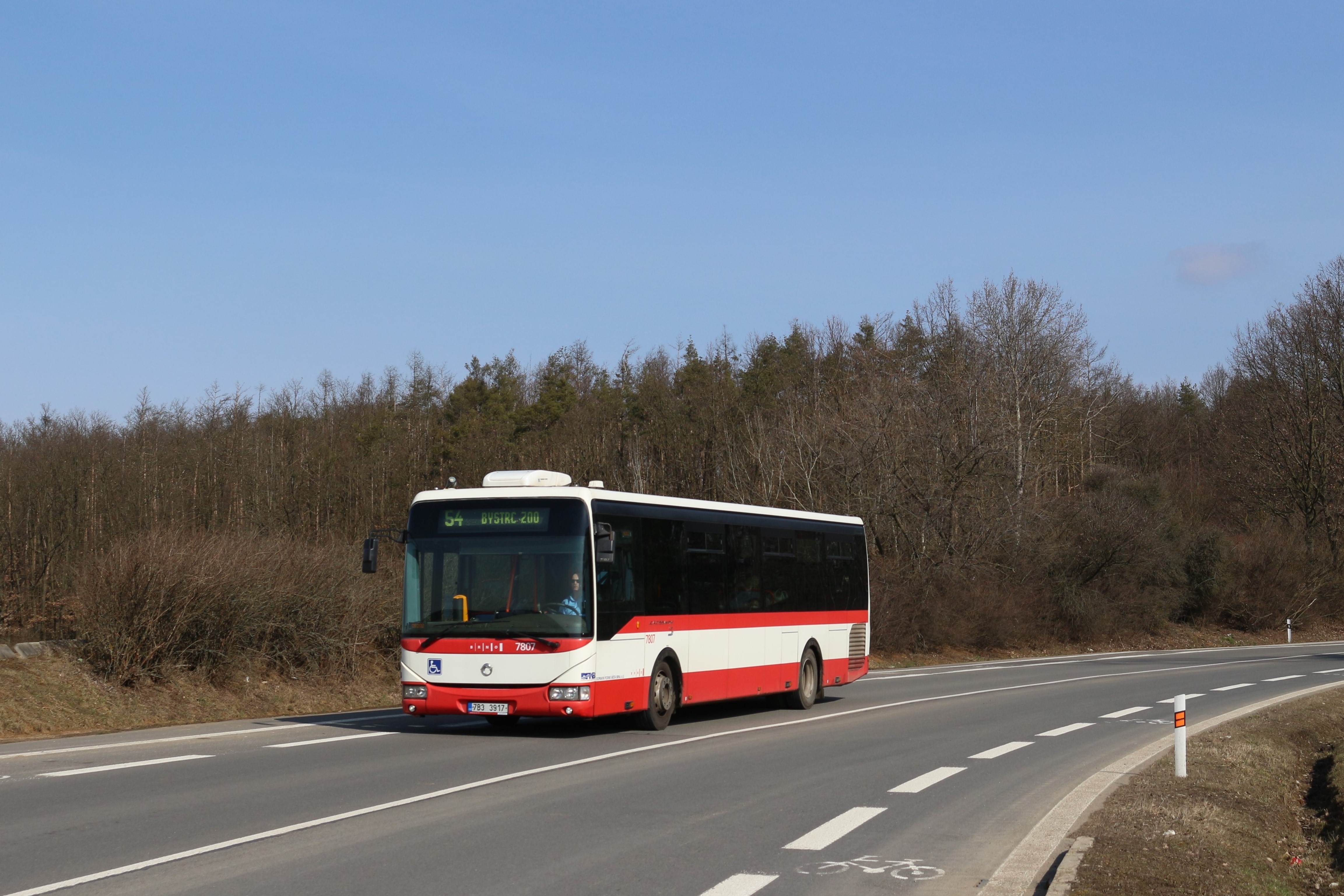 Brno, Irisbus Crossway LE 12M č. 7807