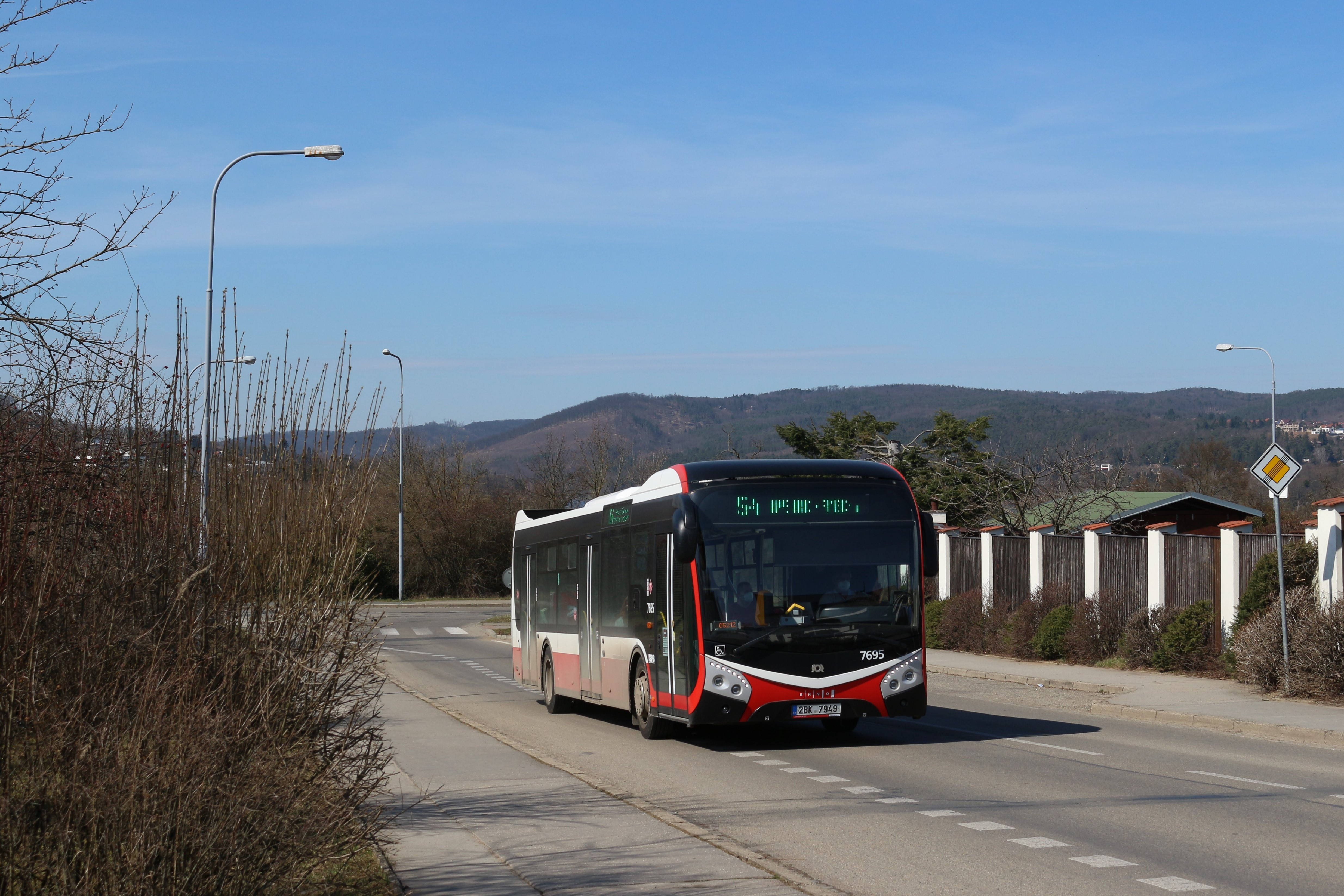Brno, SOR NS 12 № 7695