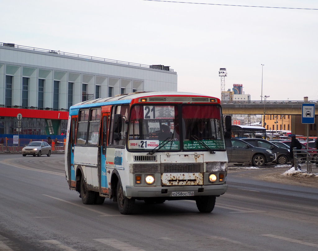 Nizhny Novgorod, PAZ-32054 (40, K0, H0, L0) # О 258 ОС 152