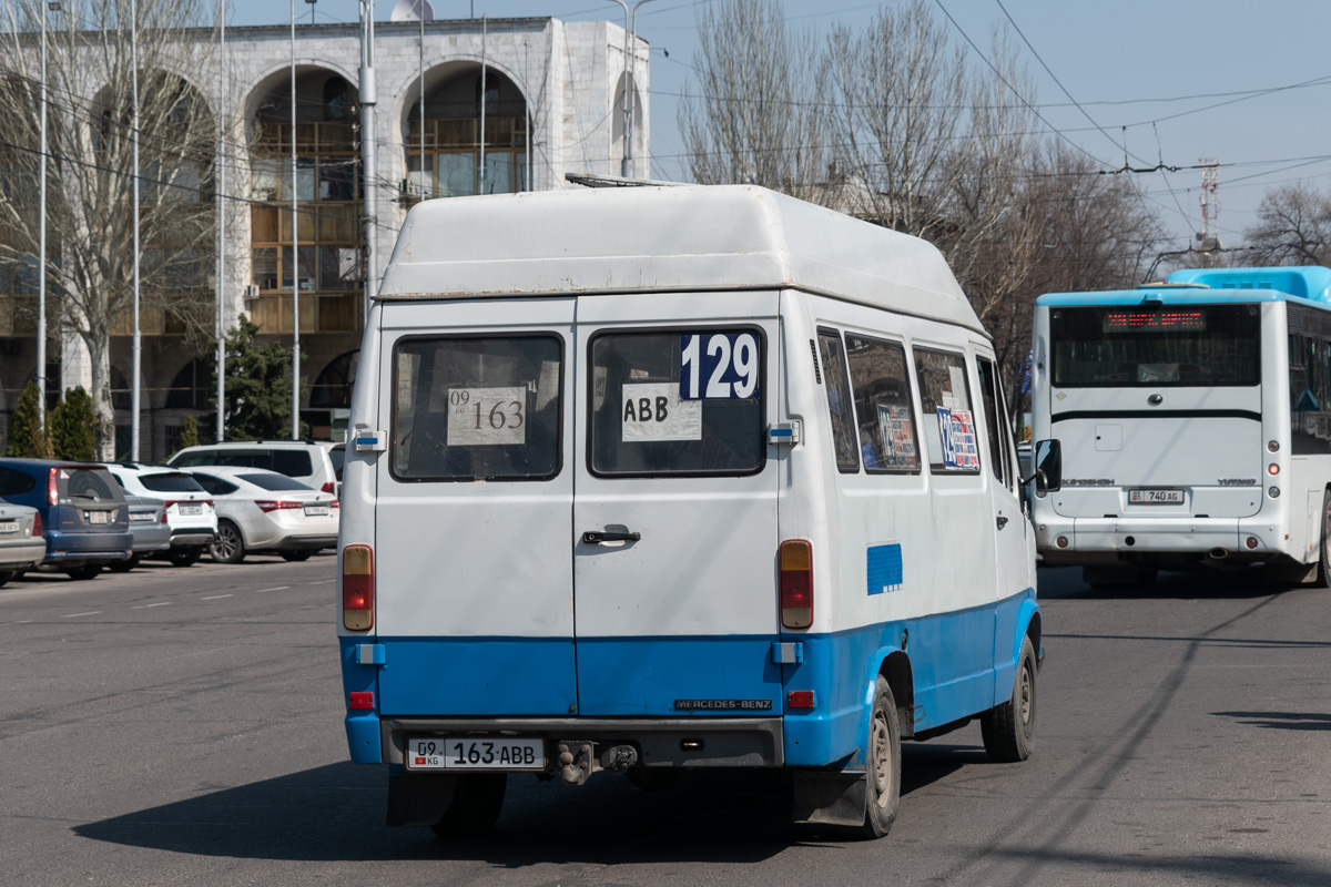 Bishkek, Mercedes-Benz T1 208D # 09 163 ABB