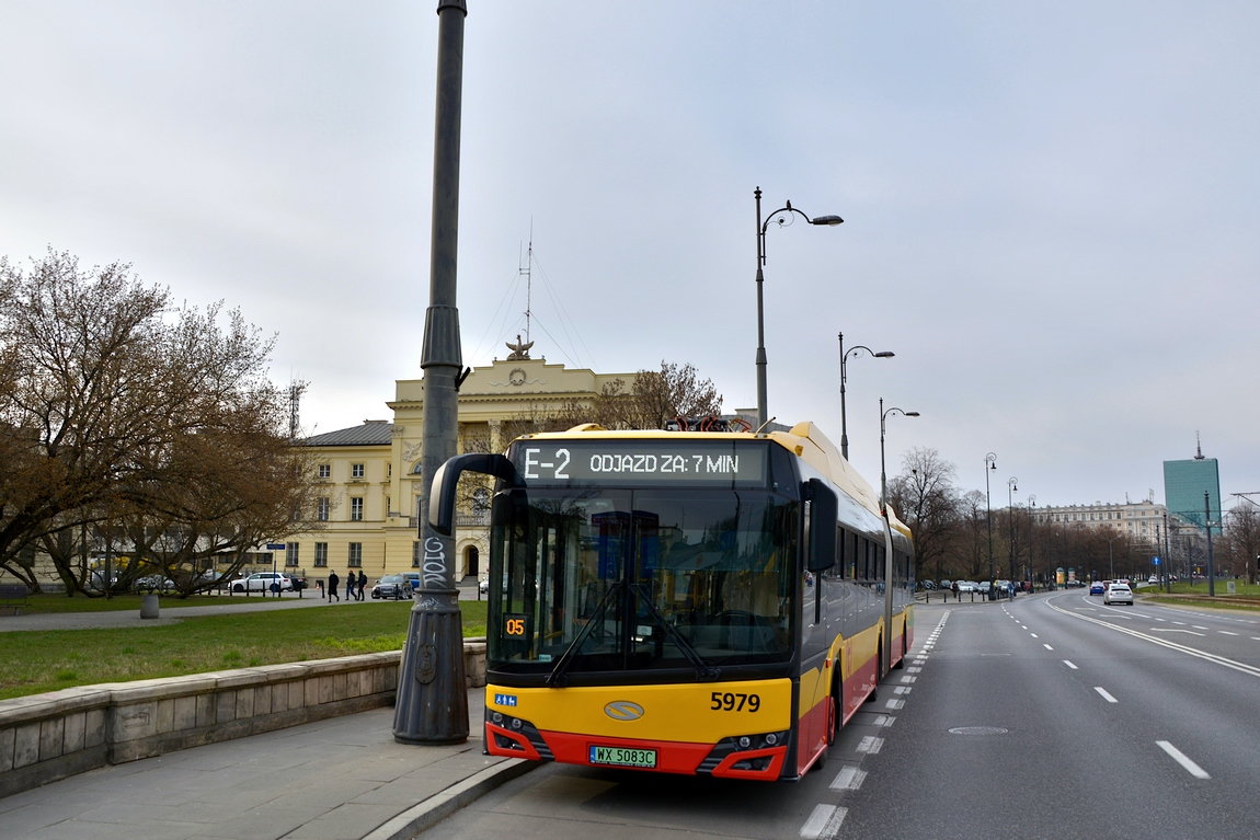 Warsaw, Solaris Urbino IV 18 electric # 5979
