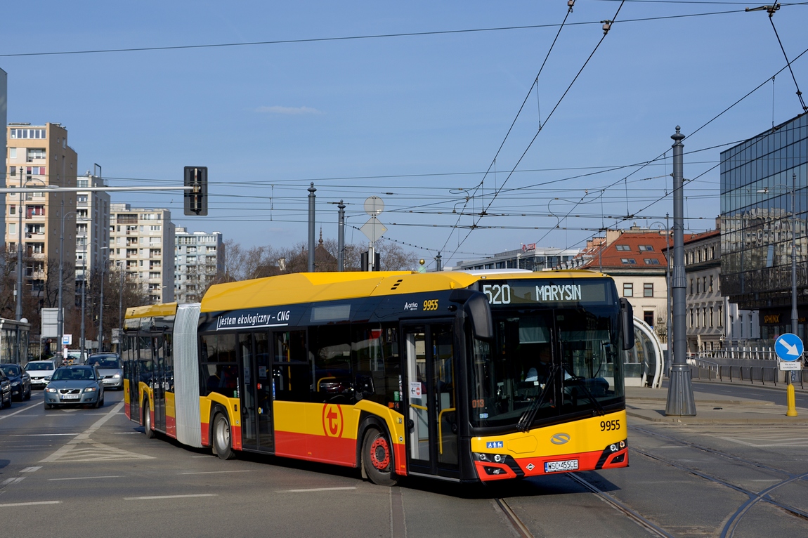 Varšava, Solaris Urbino IV 18 CNG č. 9955