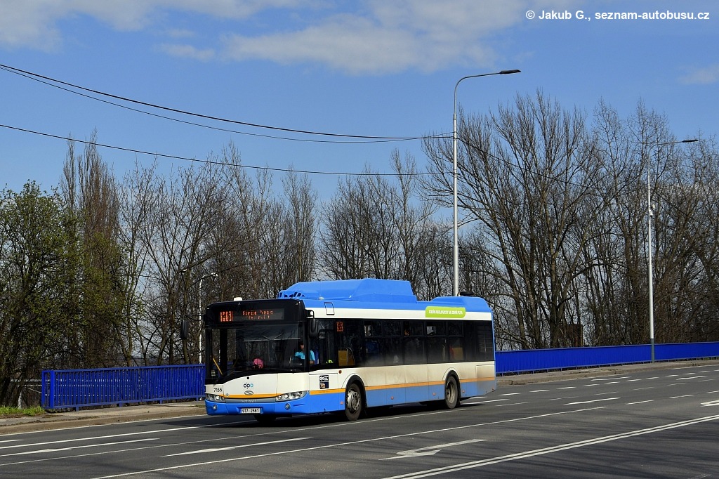 Ostrava, Solaris Urbino III 12 CNG č. 7155