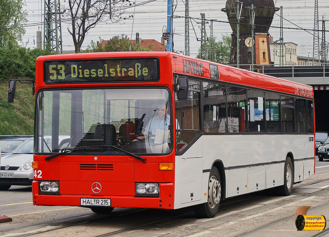 Halle (Saale), Mercedes-Benz O405N # 342