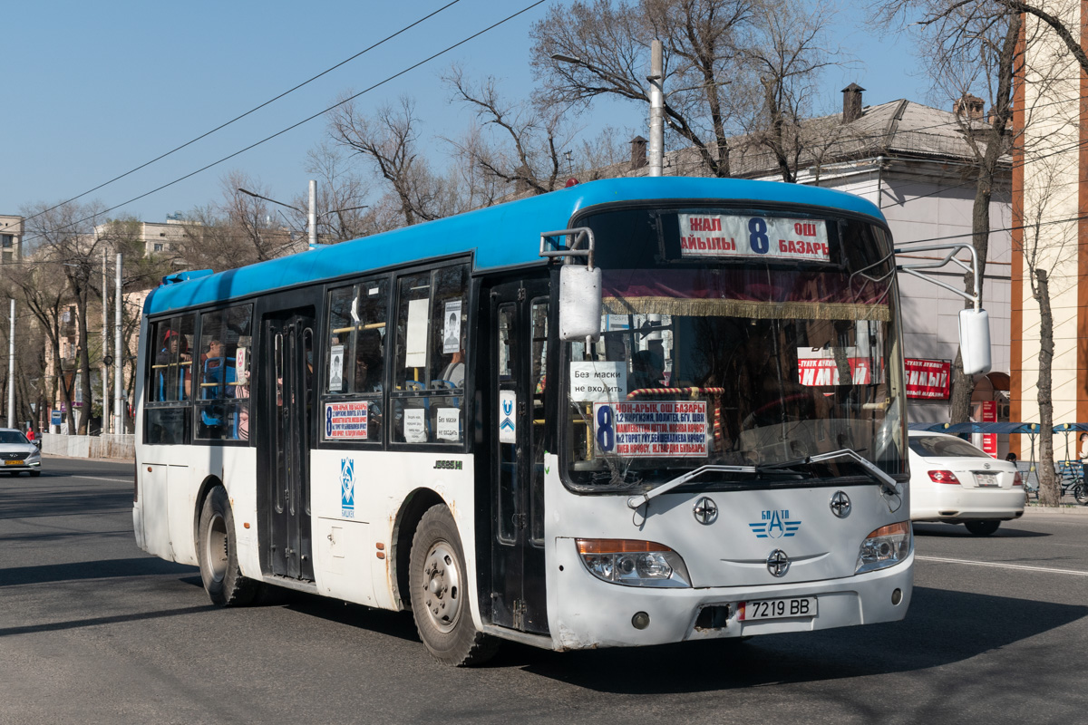 Bishkek, Yaxing JS6851H1 # 7219 BB