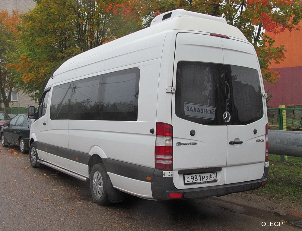 Smolensk, Mercedes-Benz Sprinter 313CDI No. С 981 МХ 67