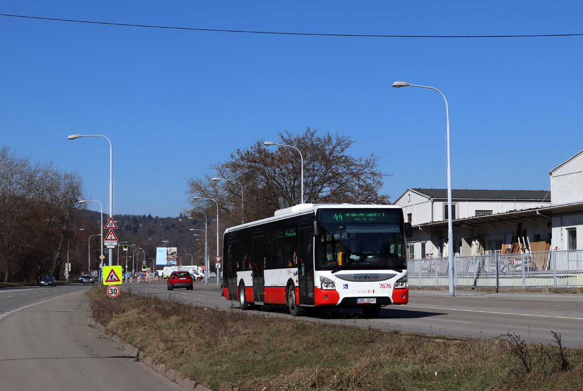 Brno, IVECO Urbanway 12M č. 7676