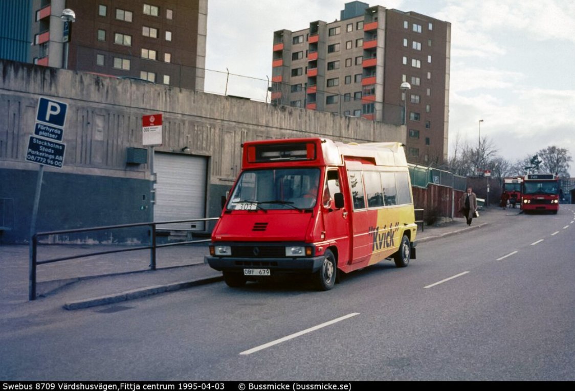 Stockholm, Renault Master T35 # 8709