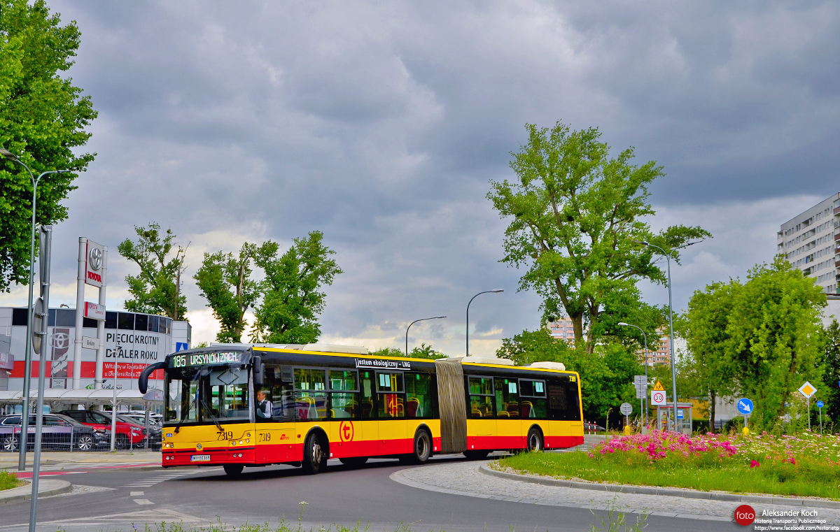 Warsaw, Solbus SM18 LNG № 7319