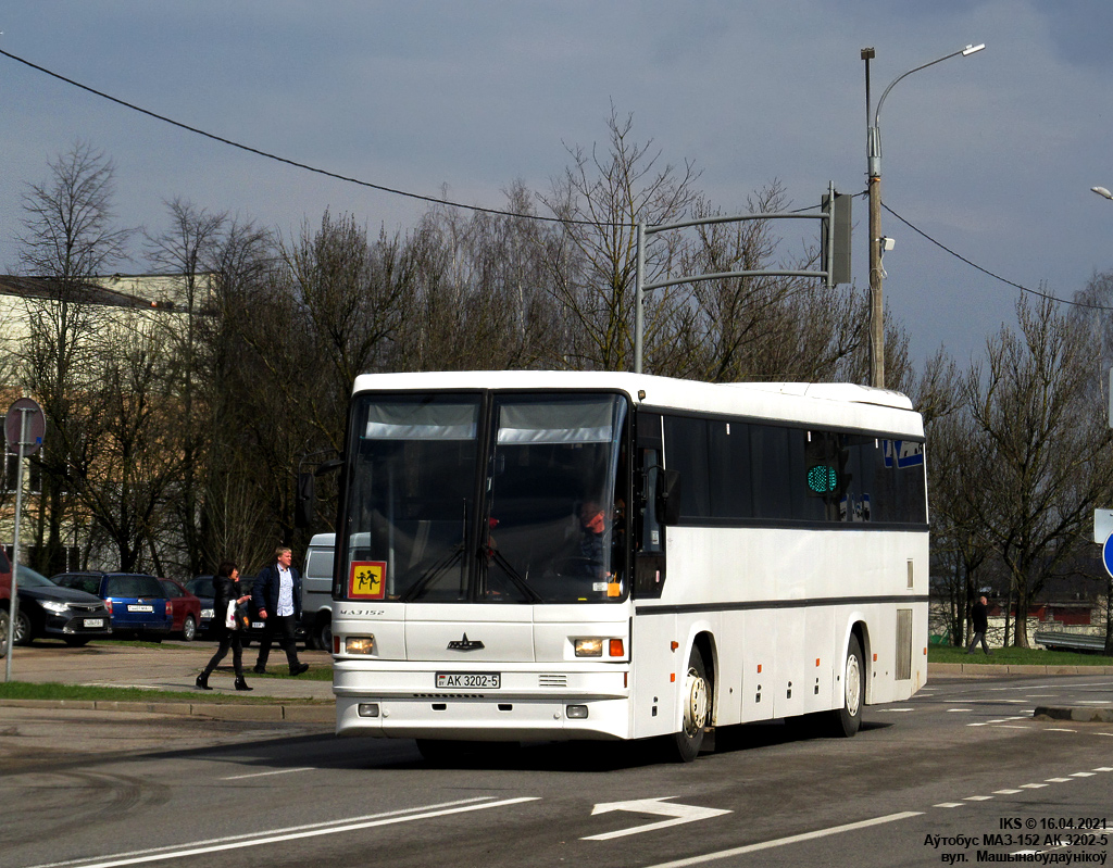 Minsk District, MAZ-152.062 №: АК 3202-5