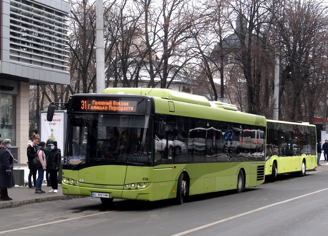 Lviv, Solaris Urbino III 12 LE CNG № ВС 3951 МН