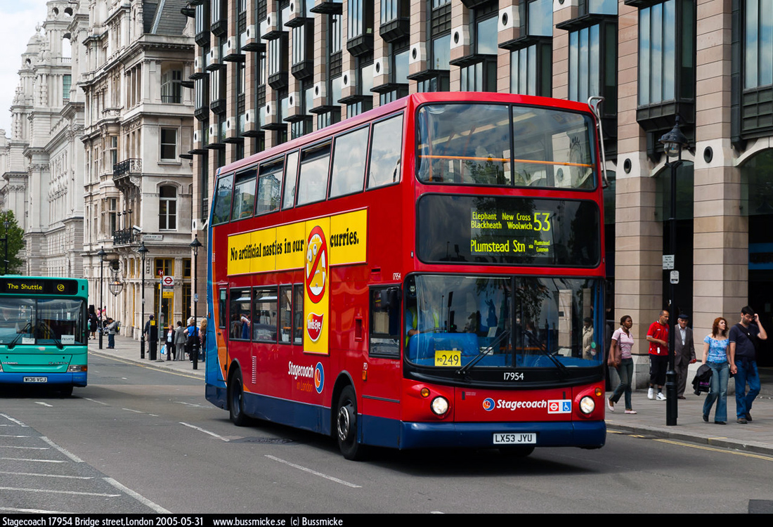 London, TransBus ALX400 # 17954