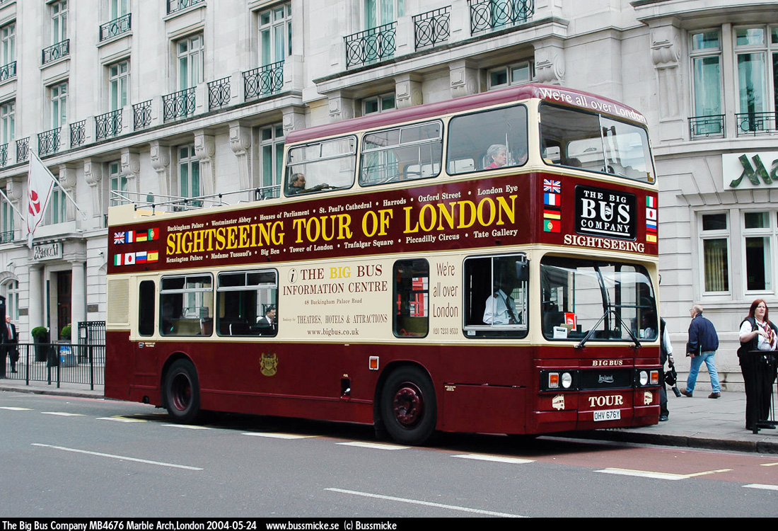 Лондон, Leyland Titan № MB4676