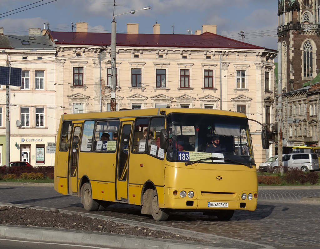 Lviv, Bogdan A09202 (LuAZ) No. ВС 6517 КО