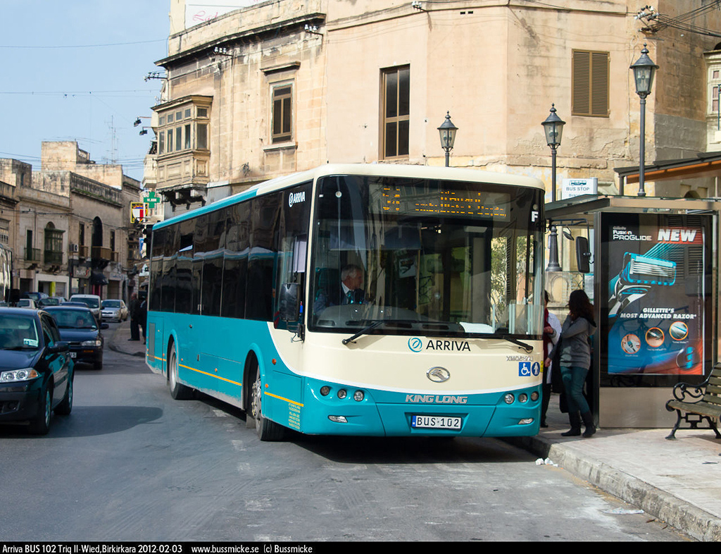 Malta, King Long XMQ6127J # BUS 102