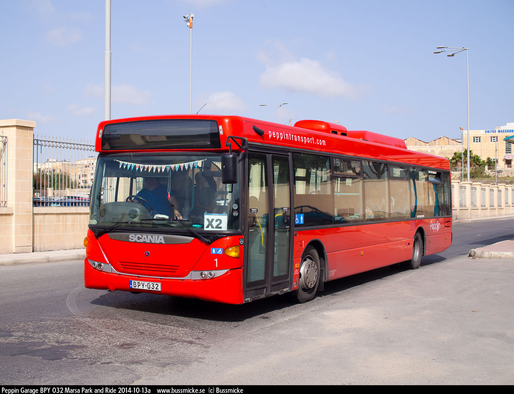 Malta, Scania OmniCity CN94UB 4X2EB # 1