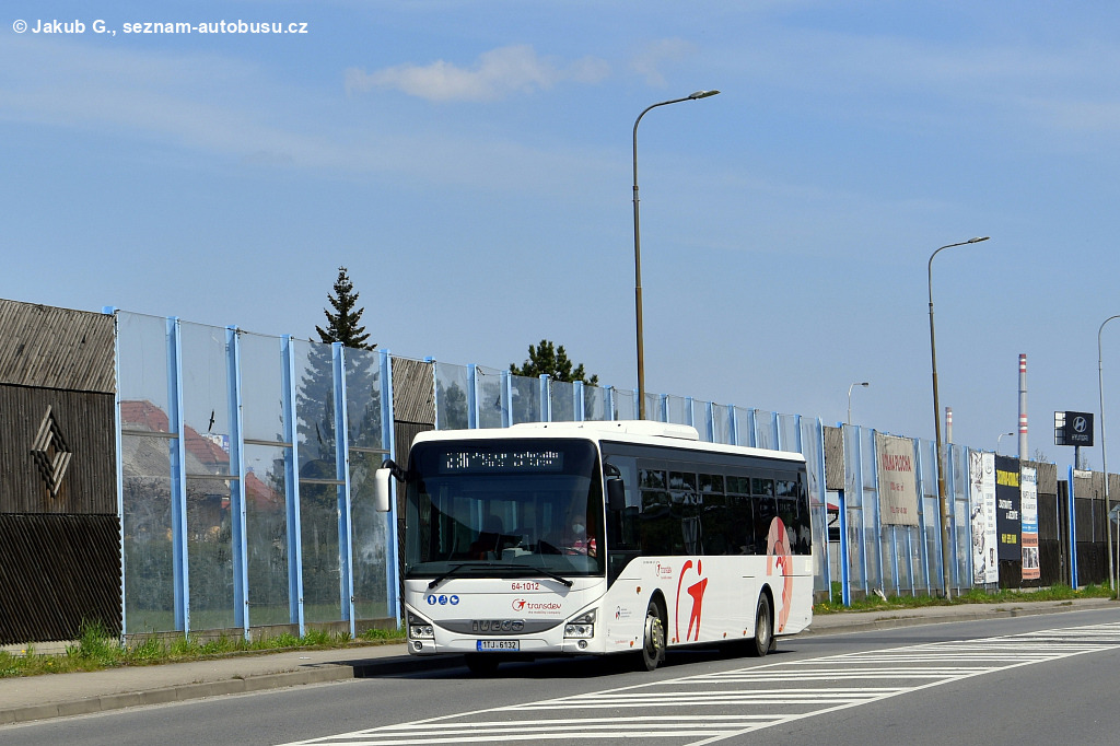 Ostrau, IVECO Crossway LE Line 12M Nr. 64-1012