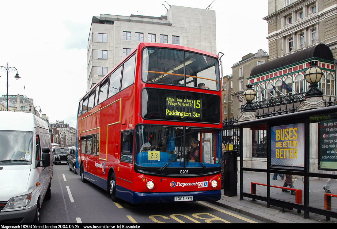 London, TransBus ALX400 # 18203