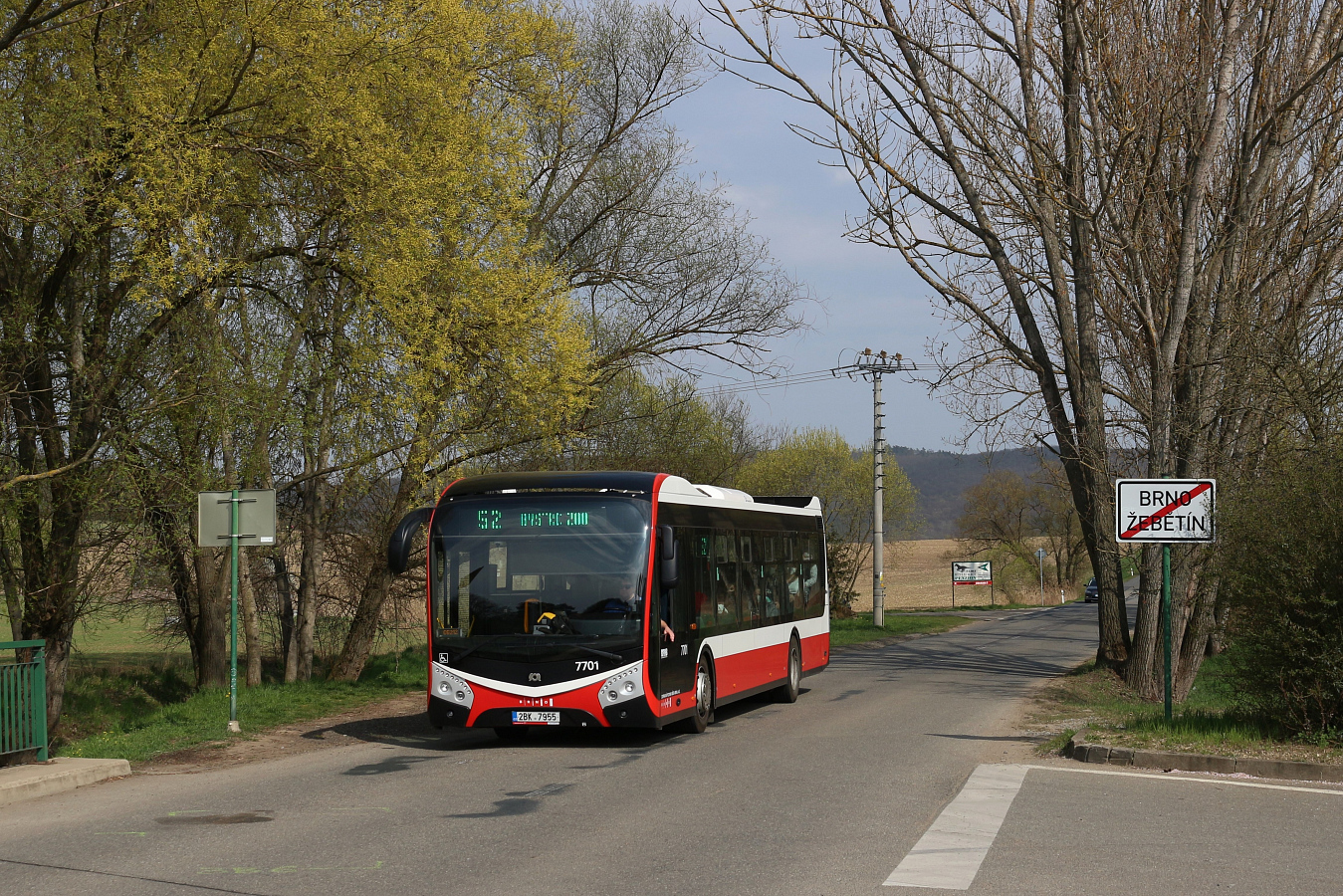 Brno, SOR NS 12 nr. 7701