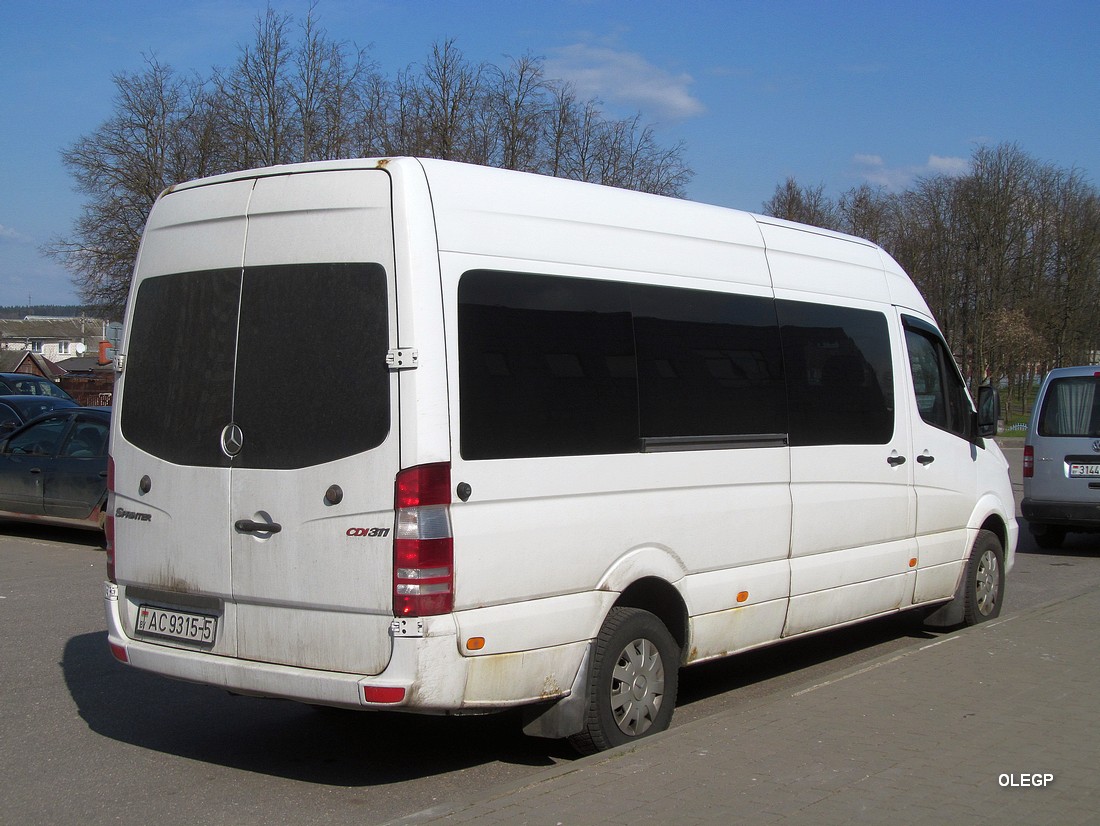 Soligorsk, Mercedes-Benz Sprinter 311CDI # АС 9315-5