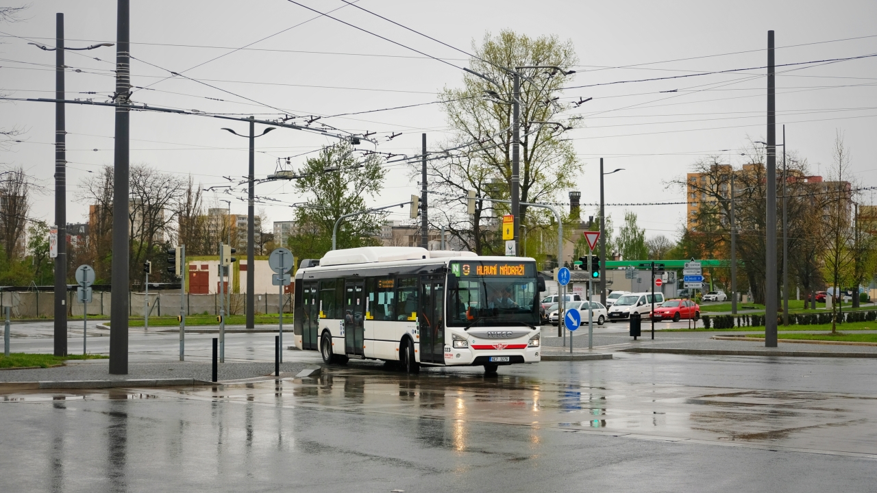 Pardubice, IVECO Urbanway 12M CNG nr. 223