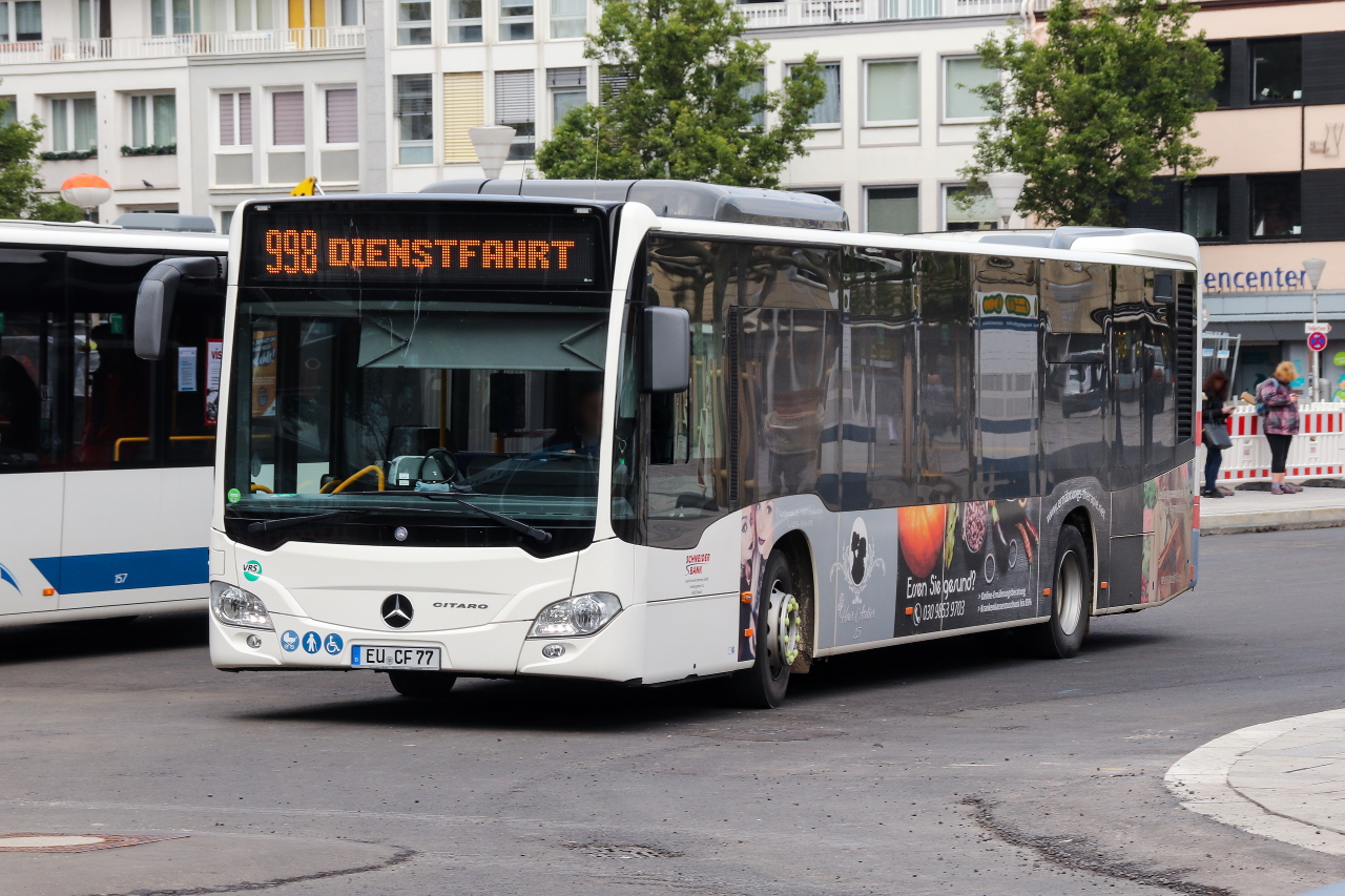 Euskirchen, Mercedes-Benz Citaro C2 nr. EU-CF 77