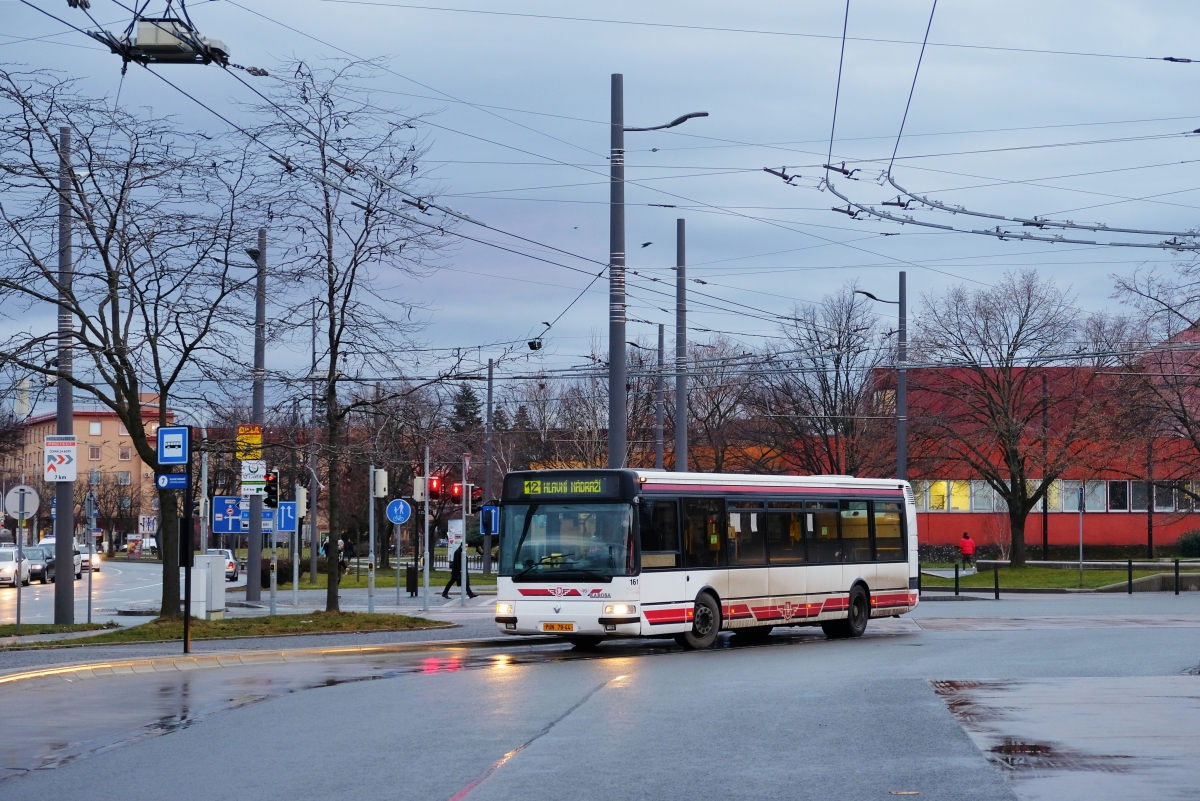 Pardubice, Karosa Citybus 12M.2070 (Renault) nr. 161