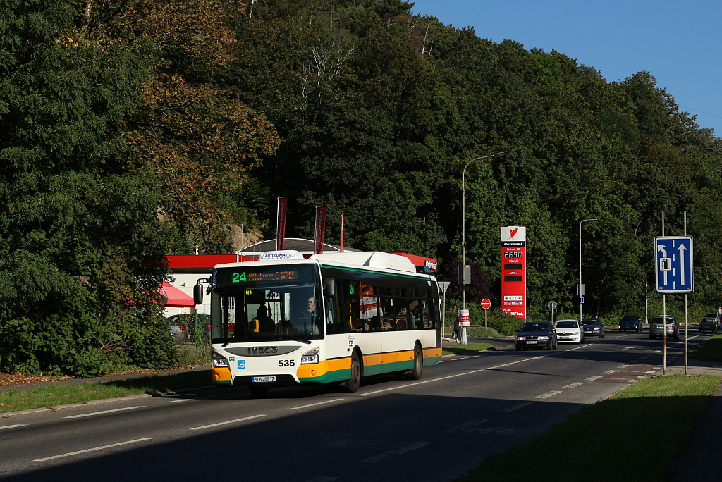 Liberec, IVECO Urbanway 12M CNG nr. 535